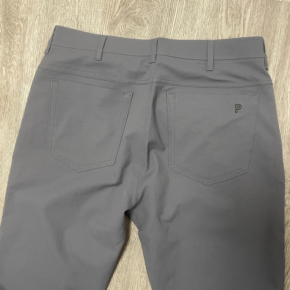Public Rec Pants Mens 32x34 Gray Dealmaker Chino Golf Performance Nobull Tech - Picture 6 of 11